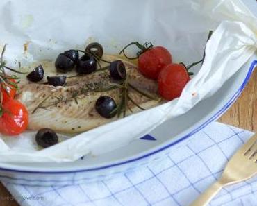 Tilapia in Pergamentpapier / Tilapia in parchment paper