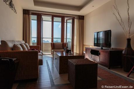 Wohnbereich im Serenity Coast all Suite Resort Sanya