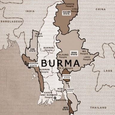 Burma während britischer Kolonialzeit