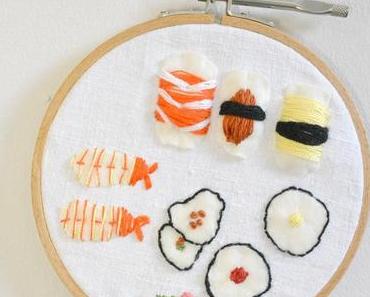 DiY Wandbild: Sushi mal anders