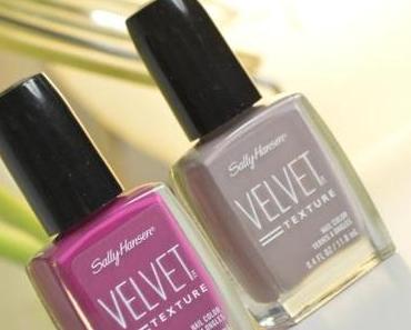 Sally Hansen Velvet Texture Nagellacke Crushed und Lush