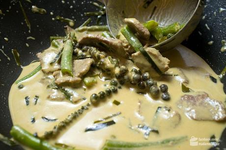 Grünes Thai-Curry mit Lamm