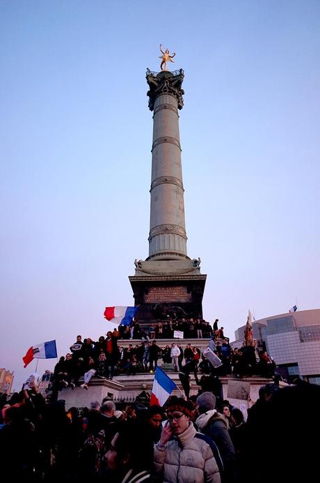 march republicain place de la bastille paris