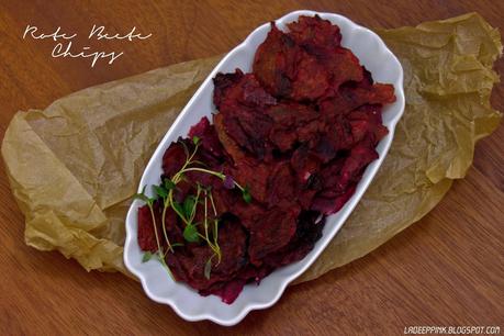 {Snack-Rezept} Rote Beete Chips