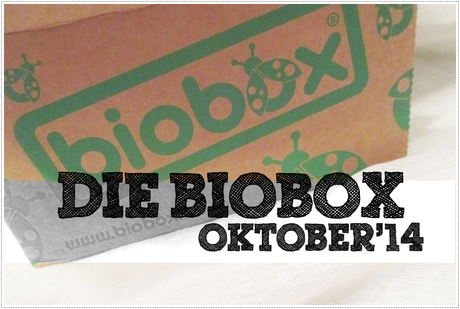 UNBOXING | Die BIOBOX Beauty & Care Oktober'14 ♥