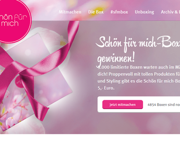 Schön für mich-Box gewinnen! #sfmbox Schön für mich-Box gewinnen! #sfmbox