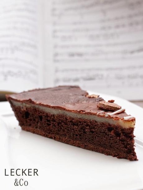 Schokoladen-Birnen Tarte mit Musik Schokoladen-Birnen Tarte mit Musik