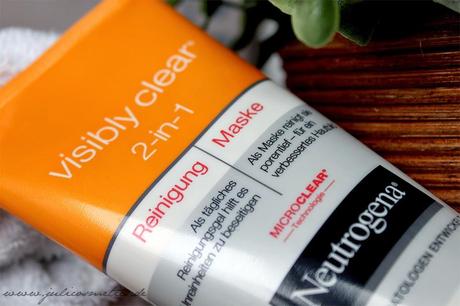 Neutrogena visibly clear 2 in 1 Reinigung und Maske