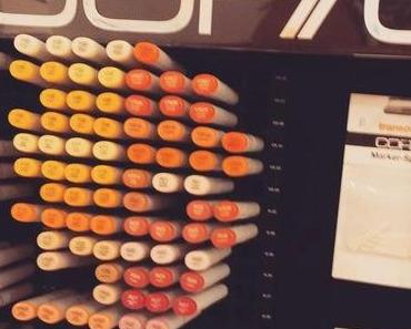 Copic Marker - zwar nicht zum Schminken, aber trotzdem ganz oben auf meiner Wunschliste
