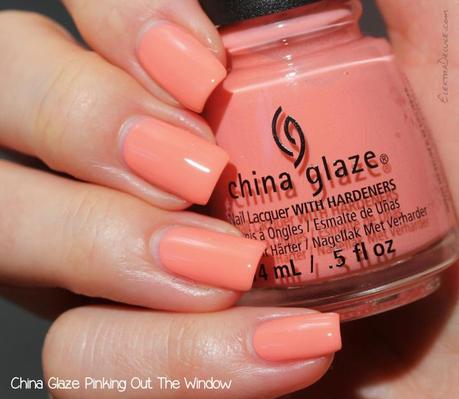 China Glaze Pinking Out The Window, Road Trip Collection Spring 2015