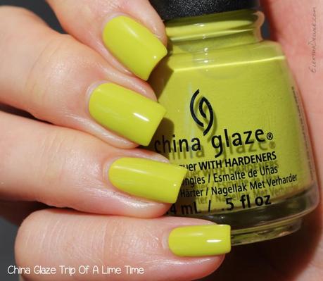 China Glaze Trip Of A Lime Time, Road Trip Collection Spring 2015