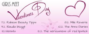 [Blogparade] Girls meet Valentine’s Day
