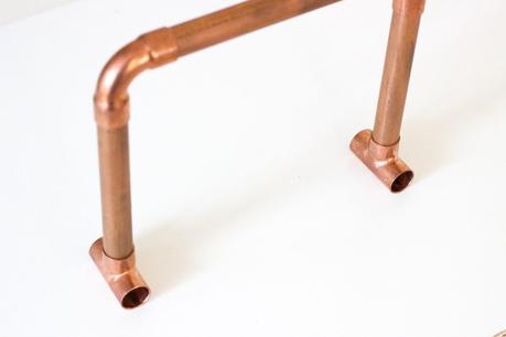 DIY: Copper Ipad holder