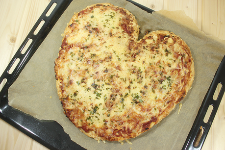 Heart Pizza Scone [Valentinstag]