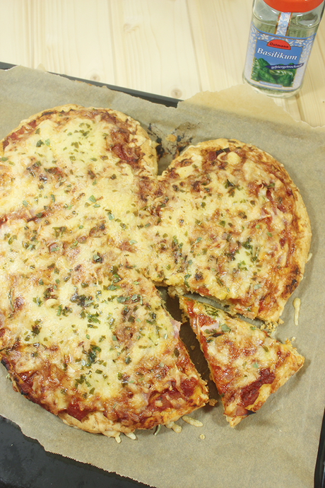 Heart Pizza Scone [Valentinstag]