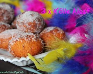 Karnevals-Quarkbällchen mit Füllung