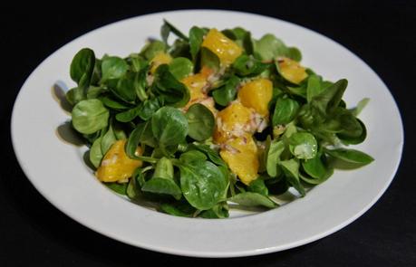 Feldsalat mit Orangenvinaigrette (2P)