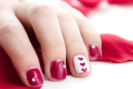 Nail Art: Happy Valentine`s Day