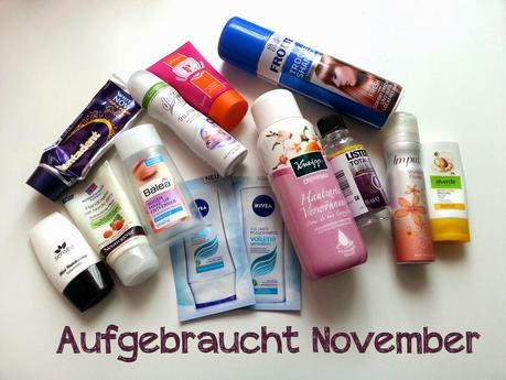 Aufgebraucht im November