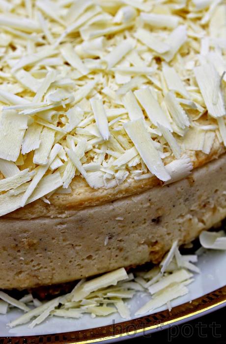 White-Chocolate-Cheesecake mit TonkabohneMal wieder bin i...