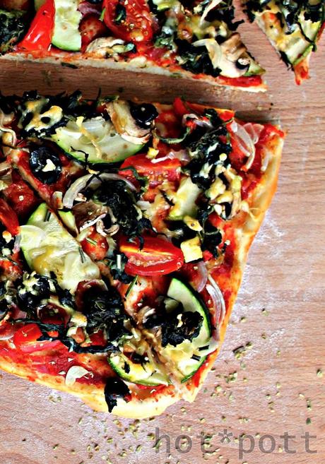 Let´s cook together! Pizza VegetarianaIna von what Ina lo...