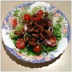 Salat-mit-Pilzen