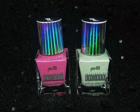 P2 Inspired by light artificial reflections nail polish • illuminating green