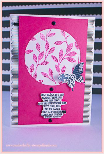 Stampin Up_Schmetterlingsgruß_Zauberhaftes Designerpapier