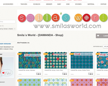 Wiedereröffnung: Dawanda Shop!