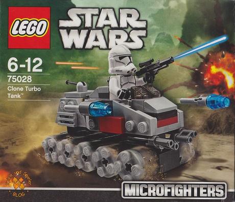 Lego Star Wars - 75028 - Clone Turbo Tank - Microfighters Series 1