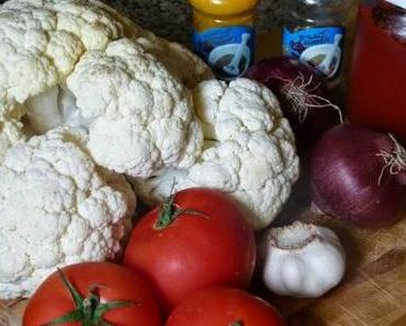 Blumenkohl in Tomatensoße (Arnabeid)