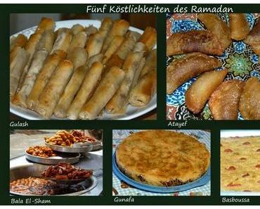 Köstlichkeiten des Ramadans