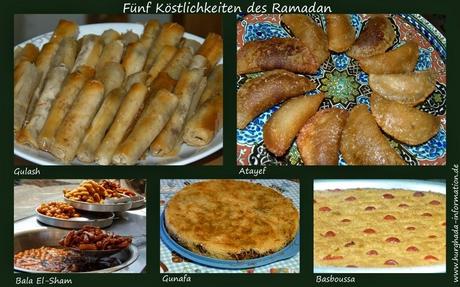 Köstlichkeiten des Ramadans
