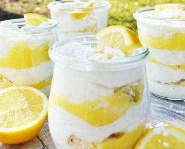 Zitronig, frisches, Löffelerlebnis! Lemon Curd – Joghurt – Creme