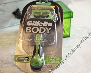 Glatte Haut mit dem Gillette Body