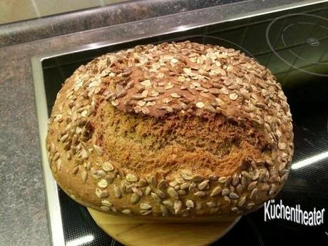 Dinkelvollkornbrot / no knead bread