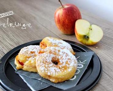 Gebackene Apfelringe