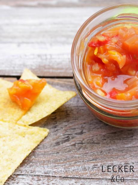 Nacho Salsa-Dip Nacho Salsa-Dip