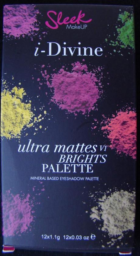 Sleek Ultra Mattes V1 Brights Palette