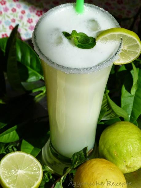 Ägyptische Zitronenlimonade Zutaten Zitronensaft Rezept