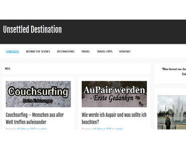 Blogvorstellung - ich nehme dich mit auf Reisen!