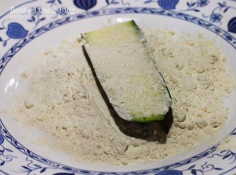 Rezept: Zucchini mit Ramen-Panade