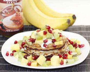 [Rezept] Healthy Banana Pancakes