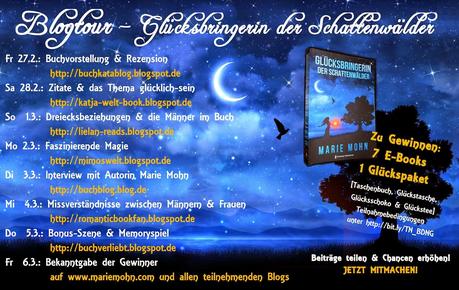 Blogtourankündigung: Marie Mohn - Glücksbringerin der Schattenwälder