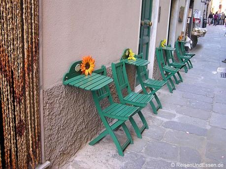 Stühle in Portovenere