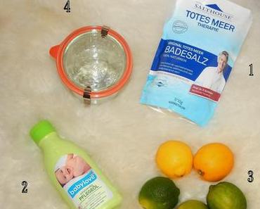 Selfmade Body Scrub // {Geschenkidee}