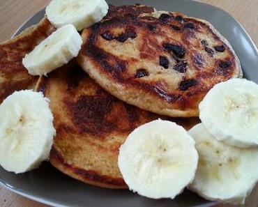Haferflocken-Bananen Pancakes (zuckerfrei)