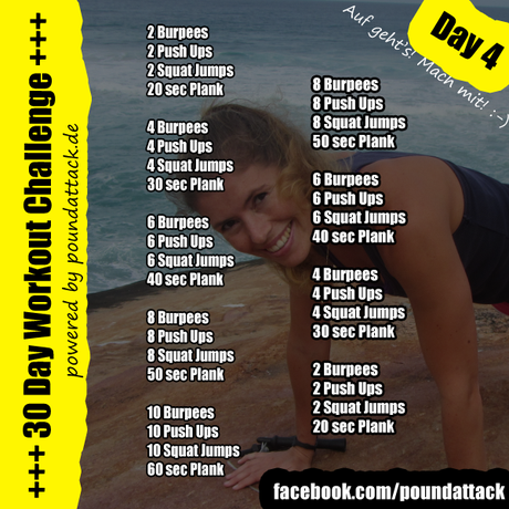 30 Day Workout Challenge – Day 4