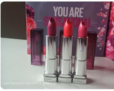 Maybelline Color Sensational Rebel Bouquet Lipsticks
