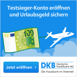 DKB-Cash – Im Ausland kostenlos Geld abheben